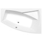 Polysan Baignoires - Baignoire EVIA 170 R, 1700 x 1000 x 470 mm, blanc 22611 Polysan Baignoires - Baignoire EVIA 170 R, 1700 x 1000 x 470 mm, blanc 22611