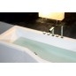 Polysan Baignoires - Baignoire asymétrique VERSYS L, 1600 x 840 x 470 mm, droit, blanc 15611 Polysan Baignoires - Baignoire asymétrique VERSYS L, 1600 x 840 x 470 mm, droit, blanc 15611