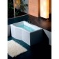 Polysan Baignoires - Baignoire asymétrique VERSYS L, 1700 x 840 x 470 mm, gauche, blanc 70111