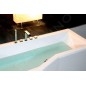Polysan Baignoires - Baignoire asymétrique VERSYS L, 1700 x 840 x 470 mm, gauche, blanc 70111