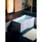 Polysan Baignoires - Baignoire asymétrique VERSYS L, 1700 x 840 x 470 mm, droit, blanc 70611 Polysan Baignoires - Baignoire asymétrique VERSYS L, 1700 x 840 x 470 mm, droit, blanc 70611