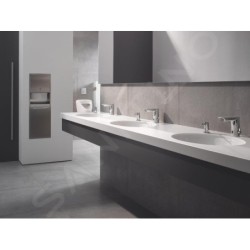 Grohe Bau Cosmopolitan E - Mitigeur lavabo infrarouge avec mélange, pile 6V, chrome 36451000