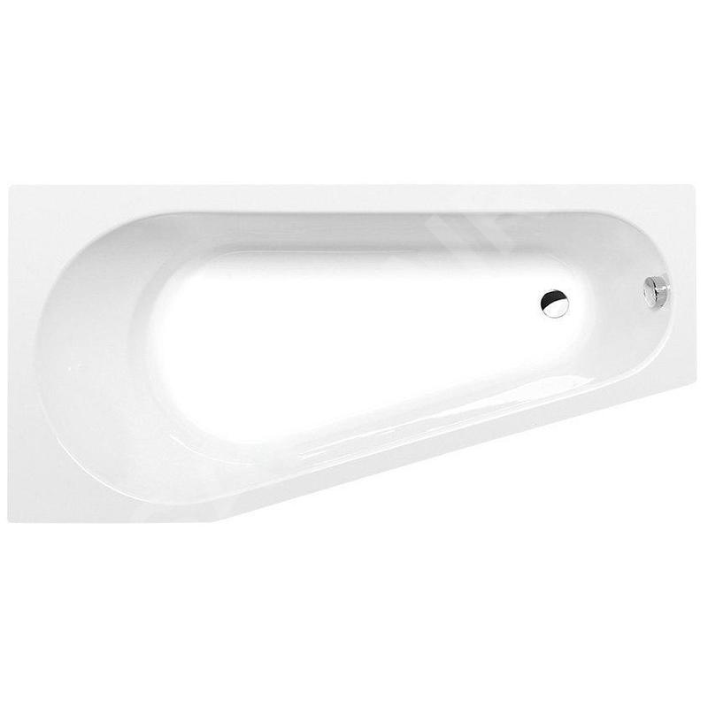 Polysan Baignoires - Baignoire asymétrique Projekta 1600 x 800 x 440 mm, gauche, blanc 20111 Polysan Baignoires - Baignoire asymétrique Projekta 1600 x 800 x 440 mm, gauche, blanc 20111