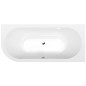 Polysan Baignoires - Baignoire asymétrique VIVA R 185, 1850 x 800 x 470 mm, droite, blanc 72129 Polysan Baignoires - Baignoire asymétrique VIVA R 185, 1850 x 800 x 470 mm, droite, blanc 72129