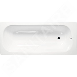Aqualine Baignoires - Baignoire en émail 1600x700x390 mm, blanc V160x70