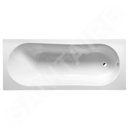 Aqualine Baignoires - Baignoire JIZERA, 1700x700x390 mm, blanc G1770