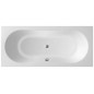 Aqualine Baignoires - Baignoire JIZERA, 1800x800x390 mm, blanc G1880 Aqualine Baignoires - Baignoire JIZERA, 1800x800x390 mm, blanc G1880