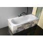 Aqualine Baignoires - Baignoire JIZERA, 1800x800x390 mm, blanc G1880 Aqualine Baignoires - Baignoire JIZERA, 1800x800x390 mm, blanc G1880