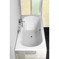 Aqualine Baignoires - Baignoire JIZERA, 1800x800x390 mm, blanc G1880