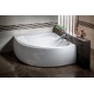 Aqualine Baignoires - Baignoire d'angle DYJE, 1500x1500x420 mm, blanc A1550