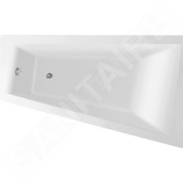 Aqualine Baignoires - Baignoire METUJE, 1600x1000x420 mm, droite, blanche G2611