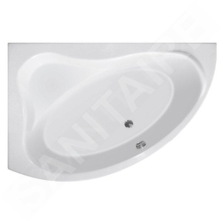 Aqualine Baignoires - Baignoire Orava 1480x900x380 mm, gauche, blanc G1590
