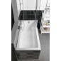 Aqualine Baignoires - Baignoire rectangulaire DOUBRAVA, 1600x700x420 mm, blanc A1670 Aqualine Baignoires - Baignoire rectangulaire DOUBRAVA, 1600x700x420 mm, blanc A1670