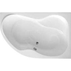 Aqualine Baignoires - Baignoire Cidlina, 1480x1050x450 mm, sans pieds, droite, blanche G3619