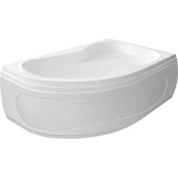 Aqualine Baignoires - Baignoire Cidlina, 1480x1050x450 mm, sans pieds, droite, blanche G3619