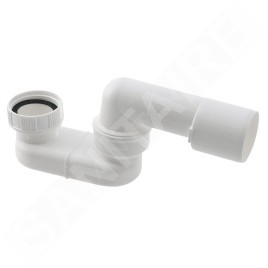 Sapho Siphons - Siphon 1 1/2x40/50 mm, hauteur 52 mm, blanc 71693