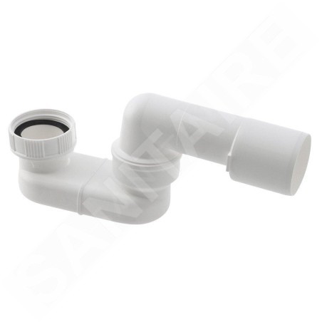 Sapho Siphons - Siphon 1 1/2x40/50 mm, hauteur 52 mm, blanc 71693