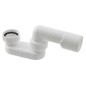 Sapho Siphons - Siphon 1 1/2x40/50 mm, hauteur 52 mm, blanc 71693