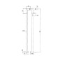 Sapho Airtech - Raccordement pour installation du mitigeur au sol, 2 pièces, chrome 9881 Sapho Airtech - Raccordement pour installation du mitigeur au sol, 2 pièces, chrome 9881