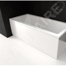 Polysan Couvert - Panneau frontal gauche 130 L, 1300 x 520 mm, blanc 72867