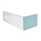 Polysan Couvert - Panneau frontal gauche 120 L, 1200 x 520 mm, blanc 72869 Polysan Couvert - Panneau frontal gauche 120 L, 1200 x 520 mm, blanc 72869