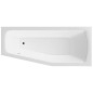Aqualine Céramique - Baignoire Opava 1600x700x440 mm, droite, blanche A1671 Aqualine Céramique - Baignoire Opava 1600x700x440 mm, droite, blanche A1671