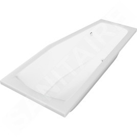 Aqualine Céramique - Baignoire Opava 1600x700x440 mm, droite, blanche A1671