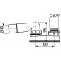 Alcadrain Siphons - Obturateur d'odeurs pour siphons de bain DN40 A53-DN40