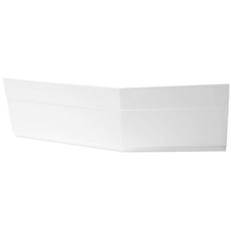 Polysan Tigra - Panneau frontal, longueur 1500 mm, droit, blanc 72935