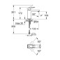 Grohe Eurocube - Mitigeur de lavabo M, chrome 23446000 Grohe Eurocube - Mitigeur de lavabo M, chrome 23446000