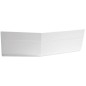 Polysan Tigra - Panneau de revêtement frontal 170 L, blanc 90312