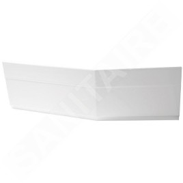 Polysan Tigra - Panneau de revêtement frontal 170 R, blanc 90812