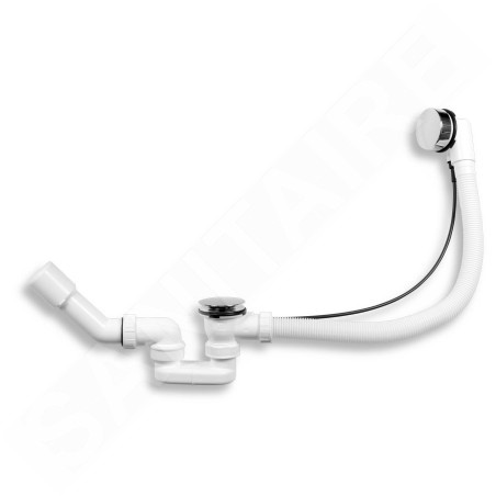 Novaservis Siphons - Kit de vidange pour baignoire, chrome 486,0