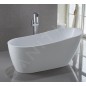 Aqualine Baignoires - Baignoire autoportante Tisa, 1700x800 mm, blanc E1780 Aqualine Baignoires - Baignoire autoportante Tisa, 1700x800 mm, blanc E1780
