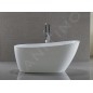 Aqualine Baignoires - Baignoire autoportante Tisa, 1700x750 mm, blanc E1575