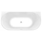 Aqualine Baignoires - Baignoire autoportante Tajo 1700x800 mm, blanc E1980 Aqualine Baignoires - Baignoire autoportante Tajo 1700x800 mm, blanc E1980