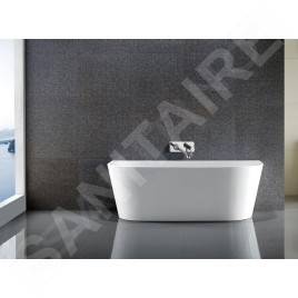 Aqualine Baignoires - Baignoire autoportante Tajo 1700x800 mm, blanc E1980