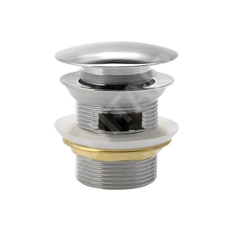 Aqualine Accessoires - Sortie de bain à fermeture ronde, Click Clack, chrome TF5005