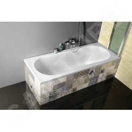 Aqualine Baignoires - Baignoire Jizera, 1400x700x390 mm, blanc G1470