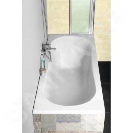 Aqualine Baignoires - Baignoire Jizera, 1400x700x390 mm, blanc G1470