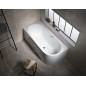 Polysan Monolith - Baignoire asymétrique Astra L, 1600x750x600 mm, gauche, blanc 33611M Polysan Monolith - Baignoire asymétrique Astra L, 1600x750x600 mm, gauche, blanc 33611M