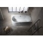 Polysan Monolith - Baignoire asymétrique Astra R 1600x750x600 mm, droite, blanc 34611M Polysan Monolith - Baignoire asymétrique Astra R 1600x750x600 mm, droite, blanc 34611M