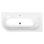 Polysan Monolith - Baignoire asymétrique Astra R 1600x750x600 mm, droite, blanc 34611M Polysan Monolith - Baignoire asymétrique Astra R 1600x750x600 mm, droite, blanc 34611M