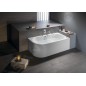Polysan Monolith - Baignoire asymétrique Viva R 1800x750x600 mm, droite, blanc 72129M Polysan Monolith - Baignoire asymétrique Viva R 1800x750x600 mm, droite, blanc 72129M