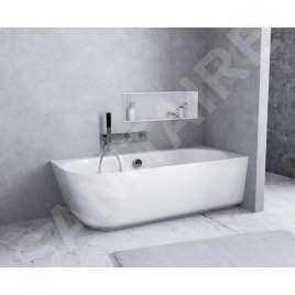 Polysan Baignoires - Baignoire Sussi R, 1600x700x495 mm, droite, blanc 90191R