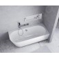 Polysan Baignoires - Baignoire Sussi R, 1600x700x495 mm, droite, blanc 90191R