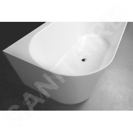 Polysan Baignoires - Baignoire Sussi R, 1600x700x495 mm, droite, blanc 90191R