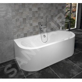 Polysan Monolith - Baignoire Viva D, 1700x750x600 mm, blanc 89119M