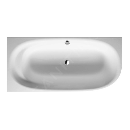 Duravit Cape Cod - Baignoire d'angle 1900x900 mm, version gauche, blanc 700362000000000