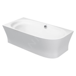 Duravit Cape Cod - Baignoire d'angle 1900x900 mm, version gauche, blanc 700362000000000